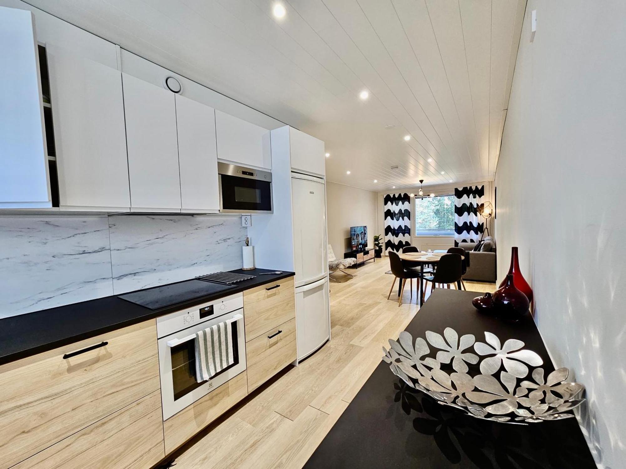 Elegant Apartment With Sauna In The Center Rovaniemi Esterno foto