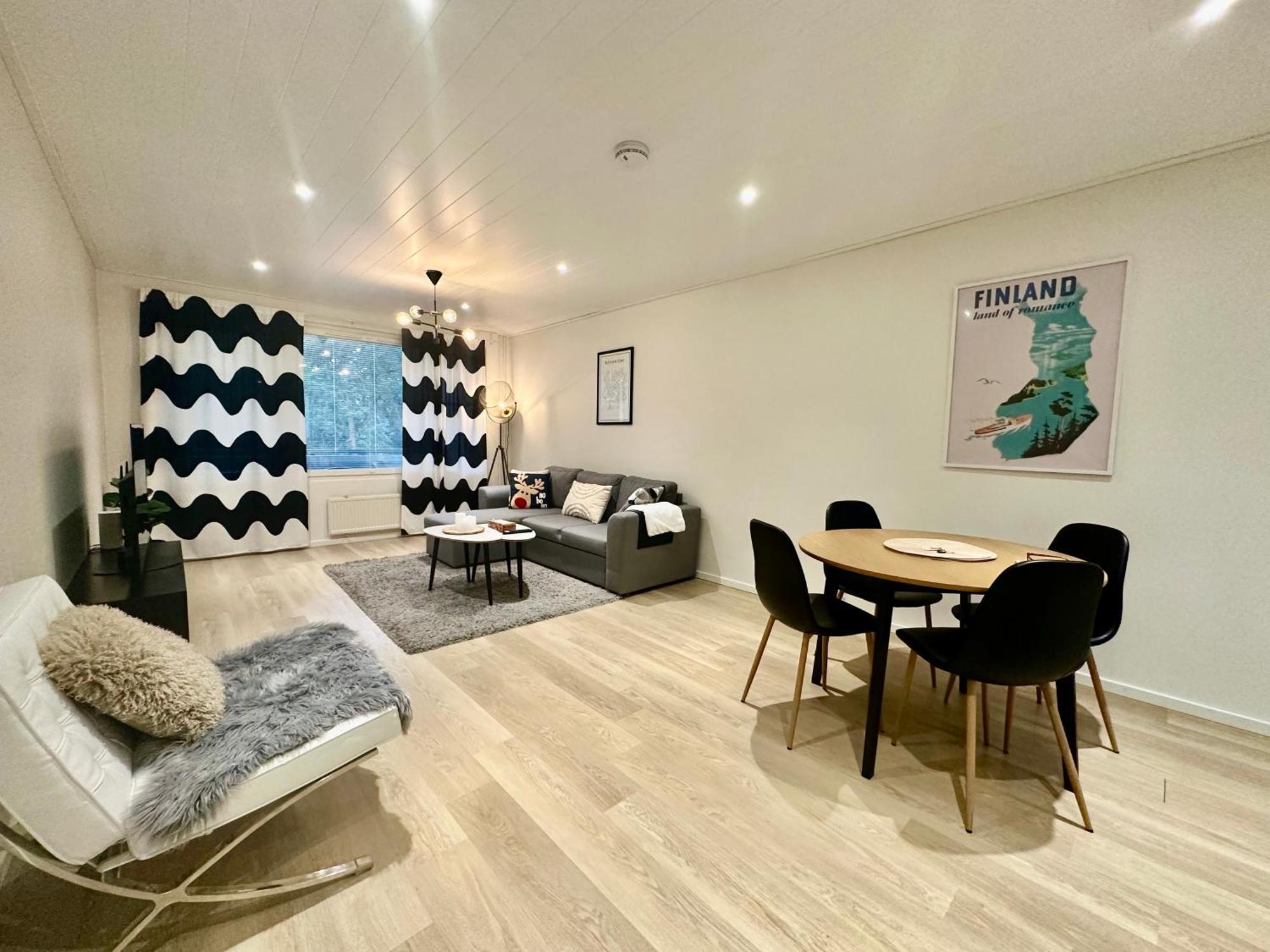Elegant Apartment With Sauna In The Center Rovaniemi Esterno foto